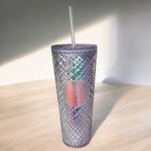 Starbucks Holiday 2022 Iridescent Unicorn Jewel Tumbler Venti 24oz
